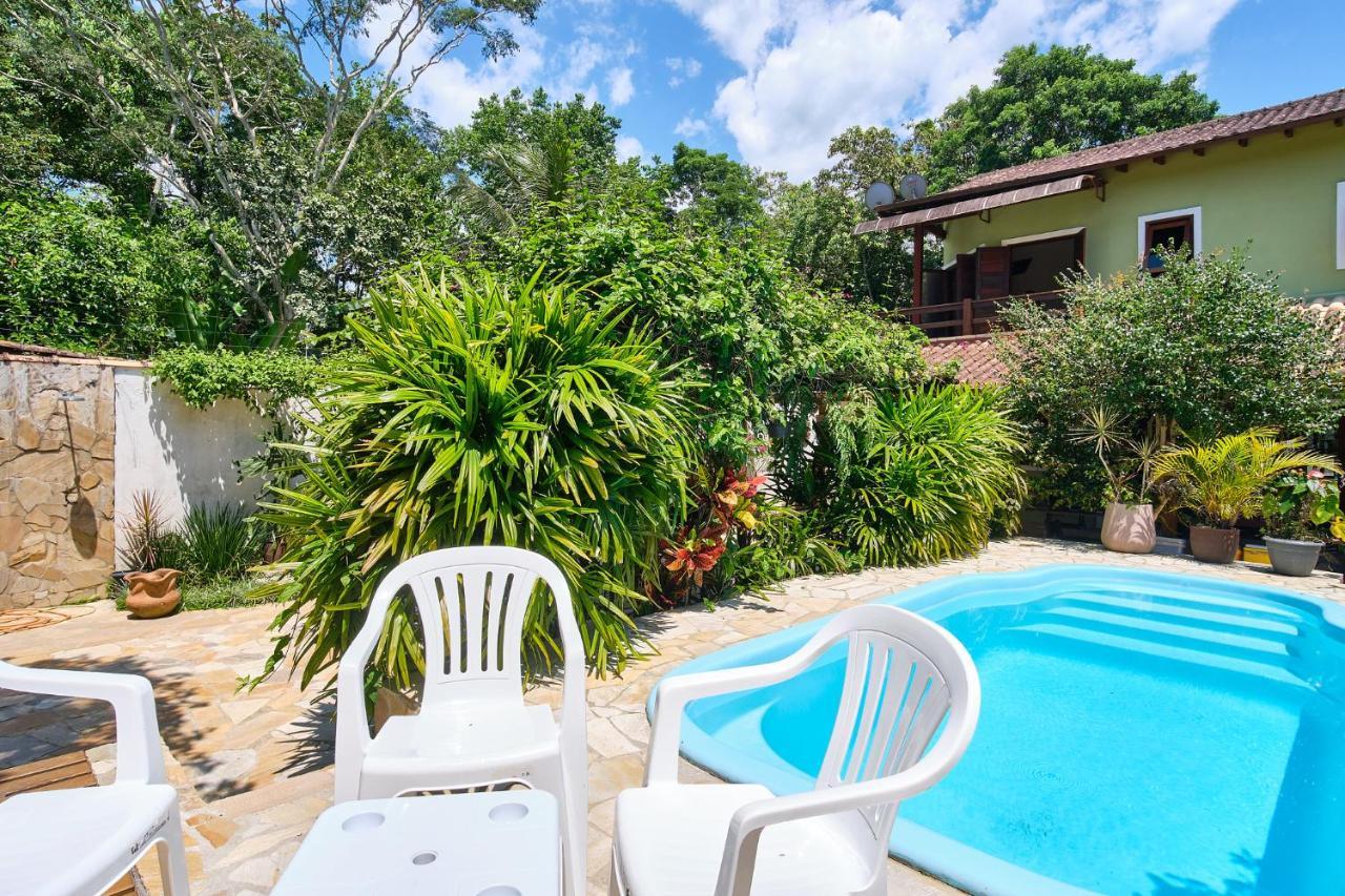 Casa Petúnia com ar e piscina perto do Centro Villa Parati Exterior foto